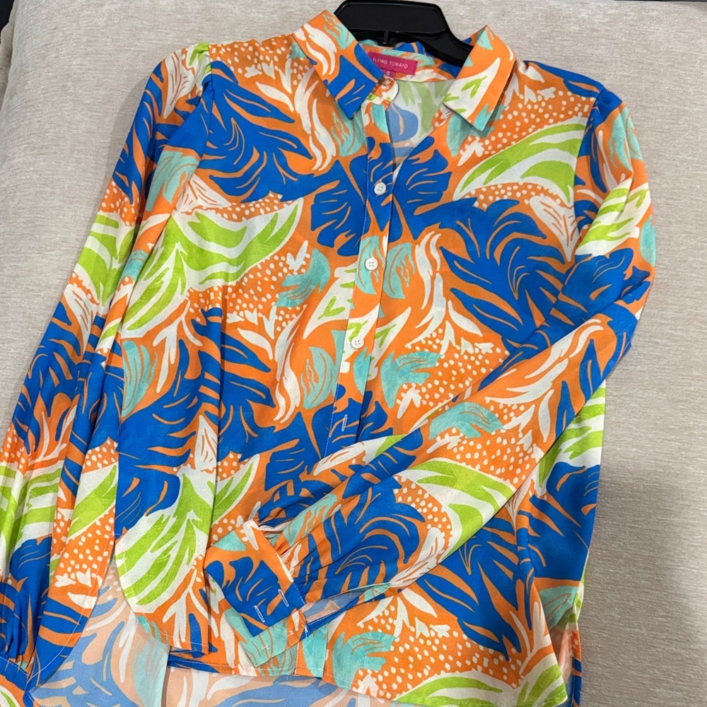 Flying Tomato Vibrant blouse